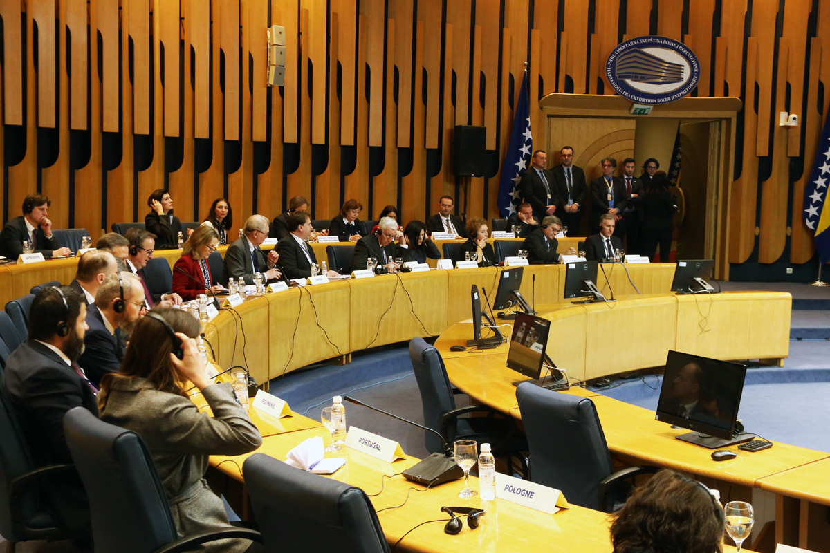 Rukovodstvo Parlamentarne skupštine BiH razgovaralo sa delegacijom Sjeveroatlantskog vijeća (NAC)